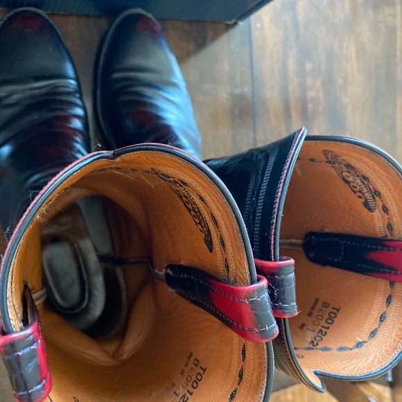 Lucchese 2000 Men’s Kangaroo boots - Picture 4 of 4